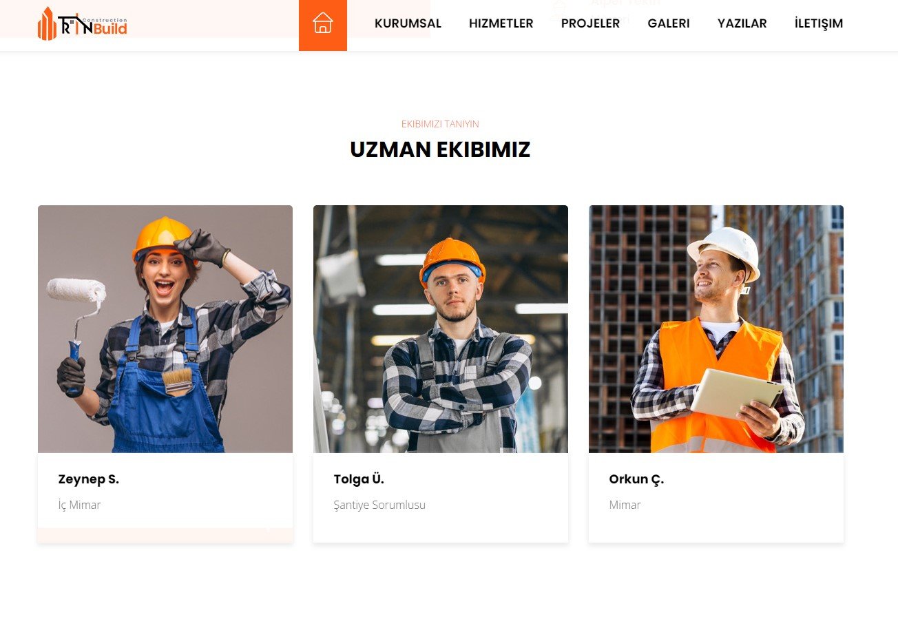 İnşaat & Mimarlik Web Sitesi Kur