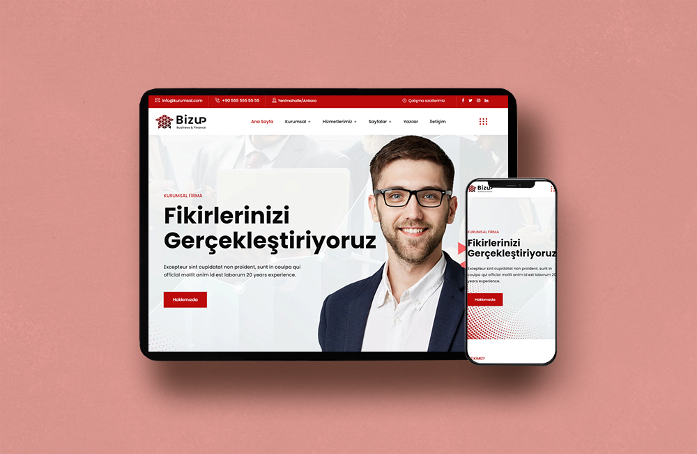 Ajans Firma Web Sitesi Kur