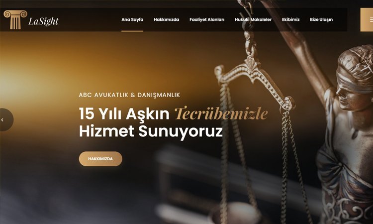 Avukat/Hukuk Web Sitesi Kur