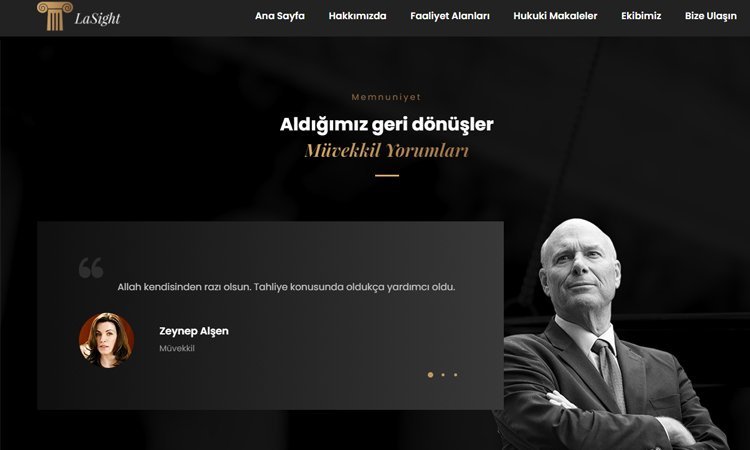 Avukat/Hukuk Web Sitesi Kur