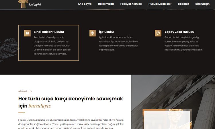 Avukat/Hukuk Web Sitesi Kur